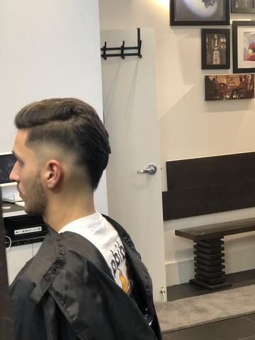 TFC Player Franco Ramos Gets His Haircut At Fade Room