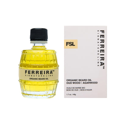 Ferreira Signature Line Organic Beard Oil - Oud Wood | Agarwood