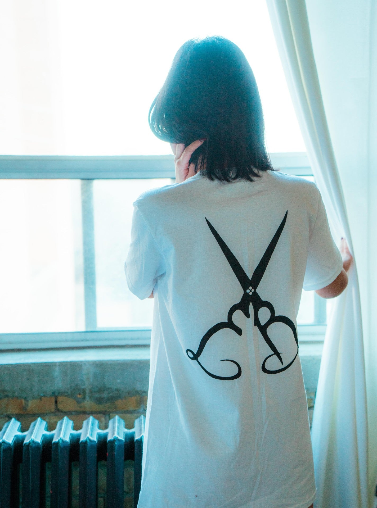 White Fade Room shirt for sale, Barber brand lifestyle clothing. visit Fade Room online store