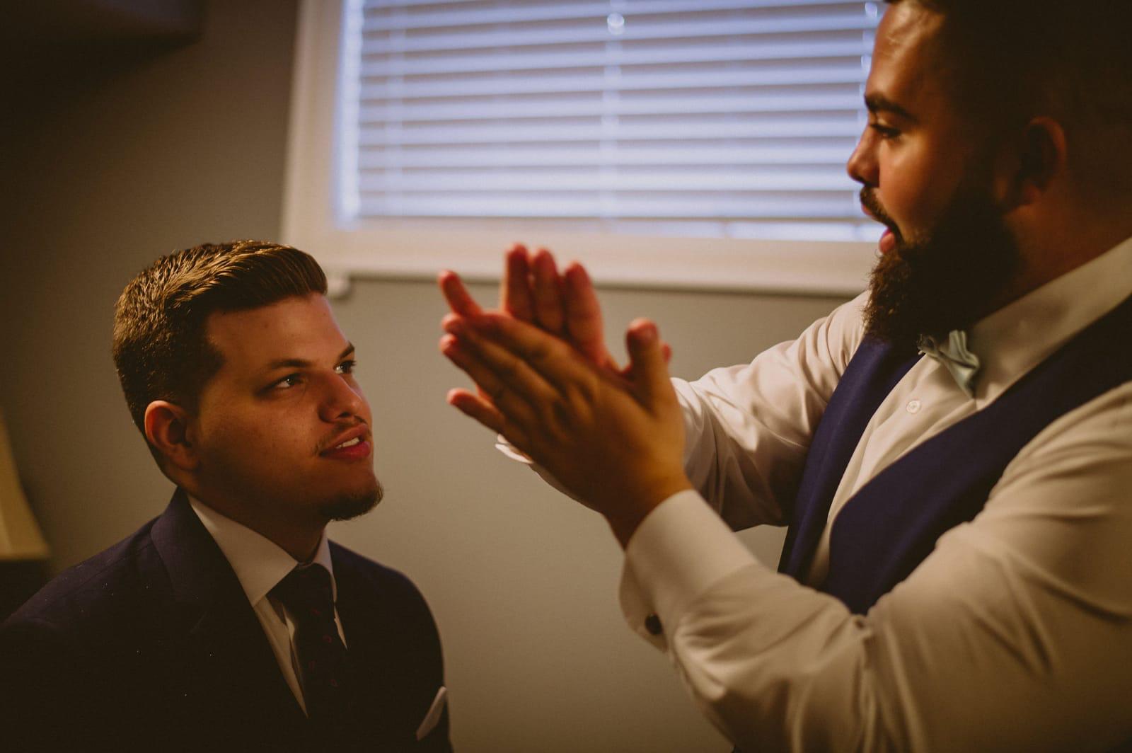 Fade Room Wedding day haircuts