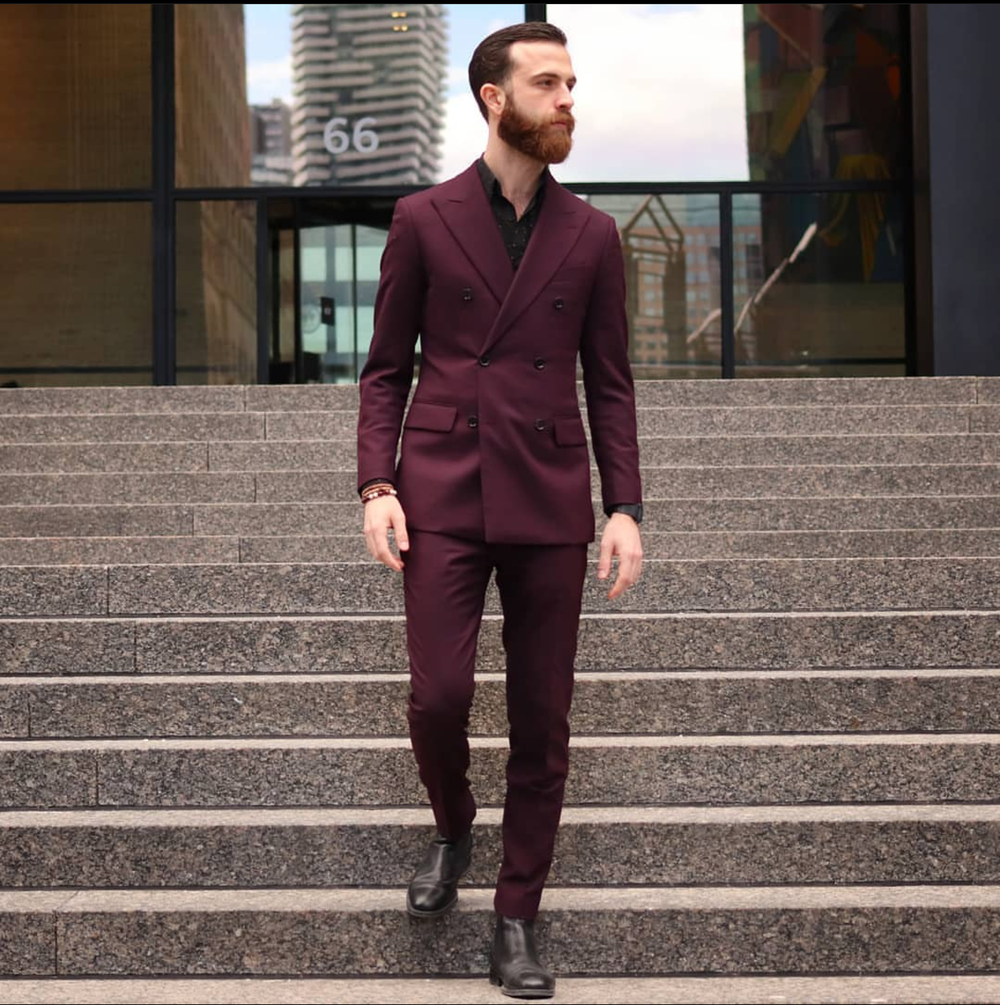 Double breasted sales suit indochino